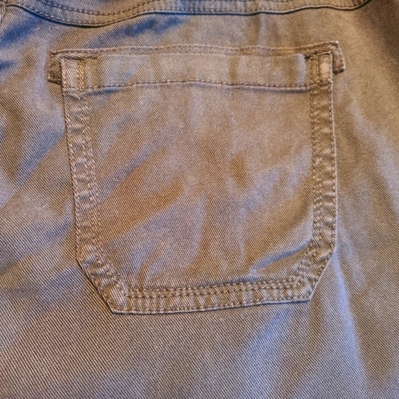 Torrid Premium Cropped Twill Pants with Gathered Ankle Ties - Picture 6 of 11